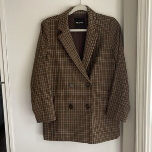 Madewell Caldwell Double-Breasted Blazer